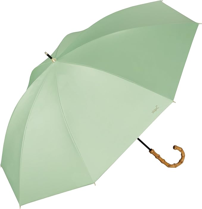 遮光 ノーブルベーシック 日傘 長傘 グリーン