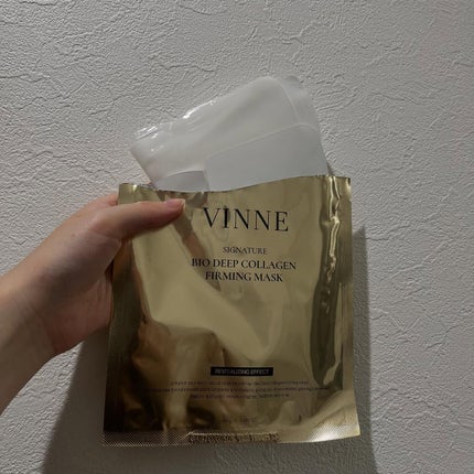 シグニチャーバイオディープコラーゲンファーミングマスク/VINNE /シートマスク・パックを使ったクチコミ(2枚目)