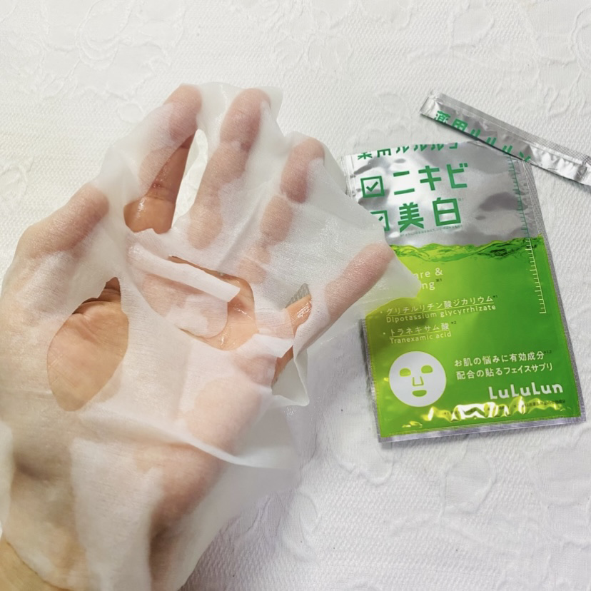 薬用ルルルン 美白アクネ/ルルルン/シートマスク・パックを使ったクチコミ（2枚目）