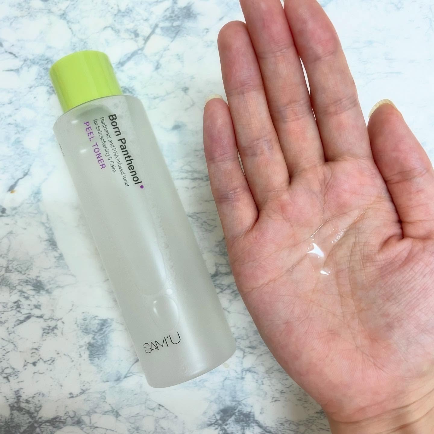 ボーンパンテノールピールトナー/SAM'U/化粧水を使ったクチコミ（2枚目）