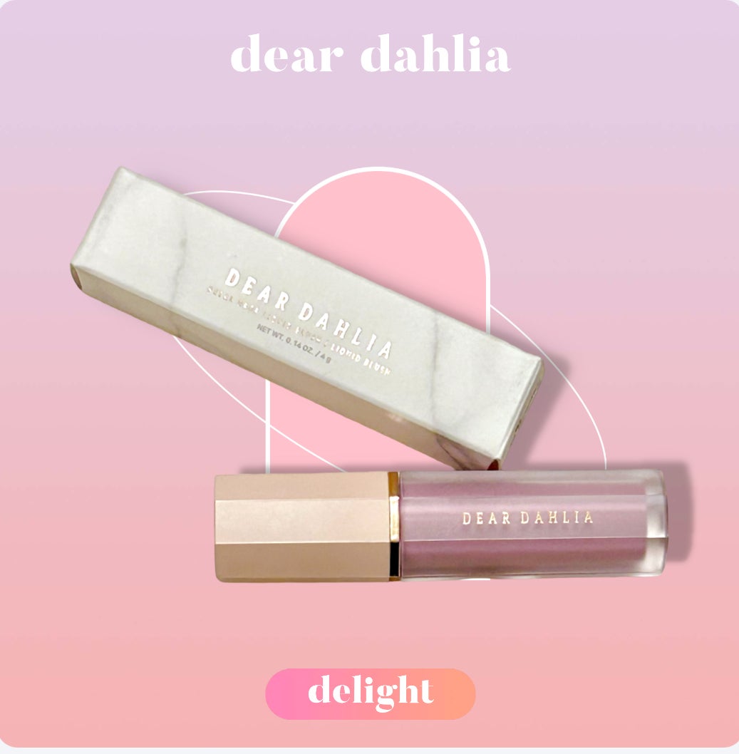 ペタルドロップリキッドブラッシャー/DEAR DAHLIA/リキッドチークを使ったクチコミ(1枚目)