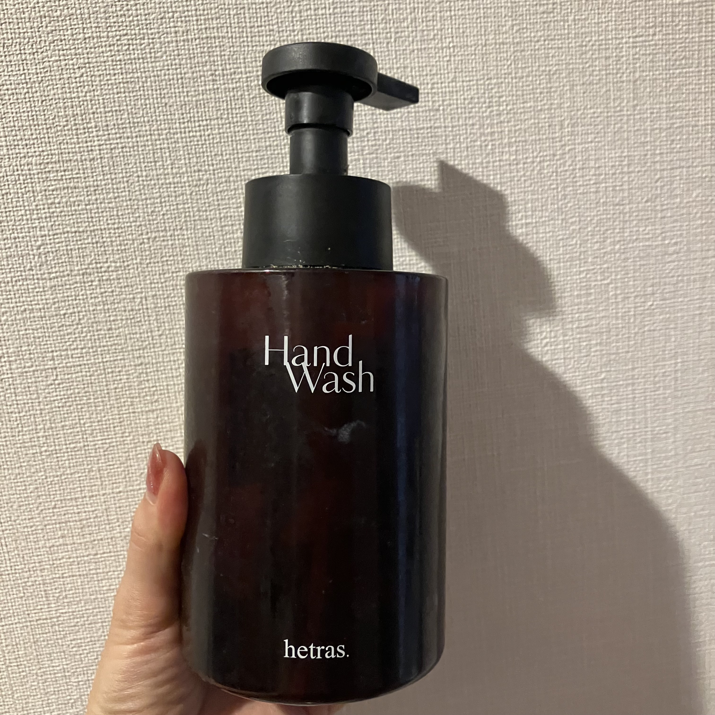 パフュームハンドソープ/hetras/ハンドソープを使ったクチコミ（1枚目）