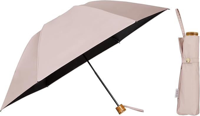 UVO(ウーボ)【CALM3段/折りたたみ】最強の日傘 カーム 3段折 ピンク