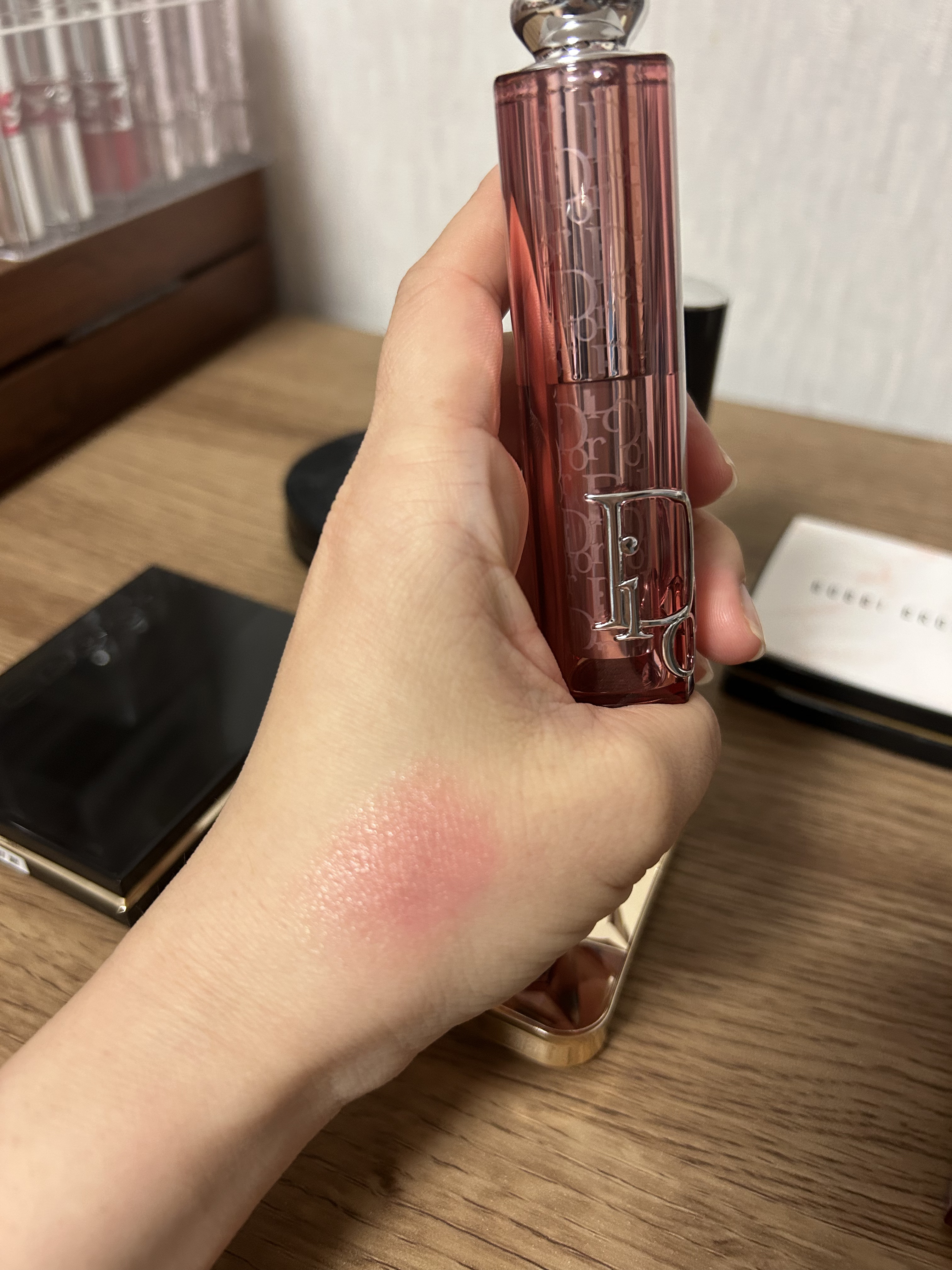 ディオールスキン フォーエヴァー トーンアップ グロウ クッション（リフィル）/Dior/ベースメイクを使ったクチコミ（3枚目）