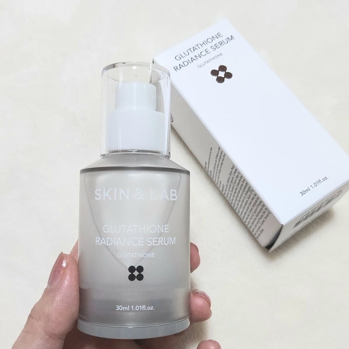 グルタチオンラディアンスセラム/SKIN&LAB/美容液を使ったクチコミ(4枚目)