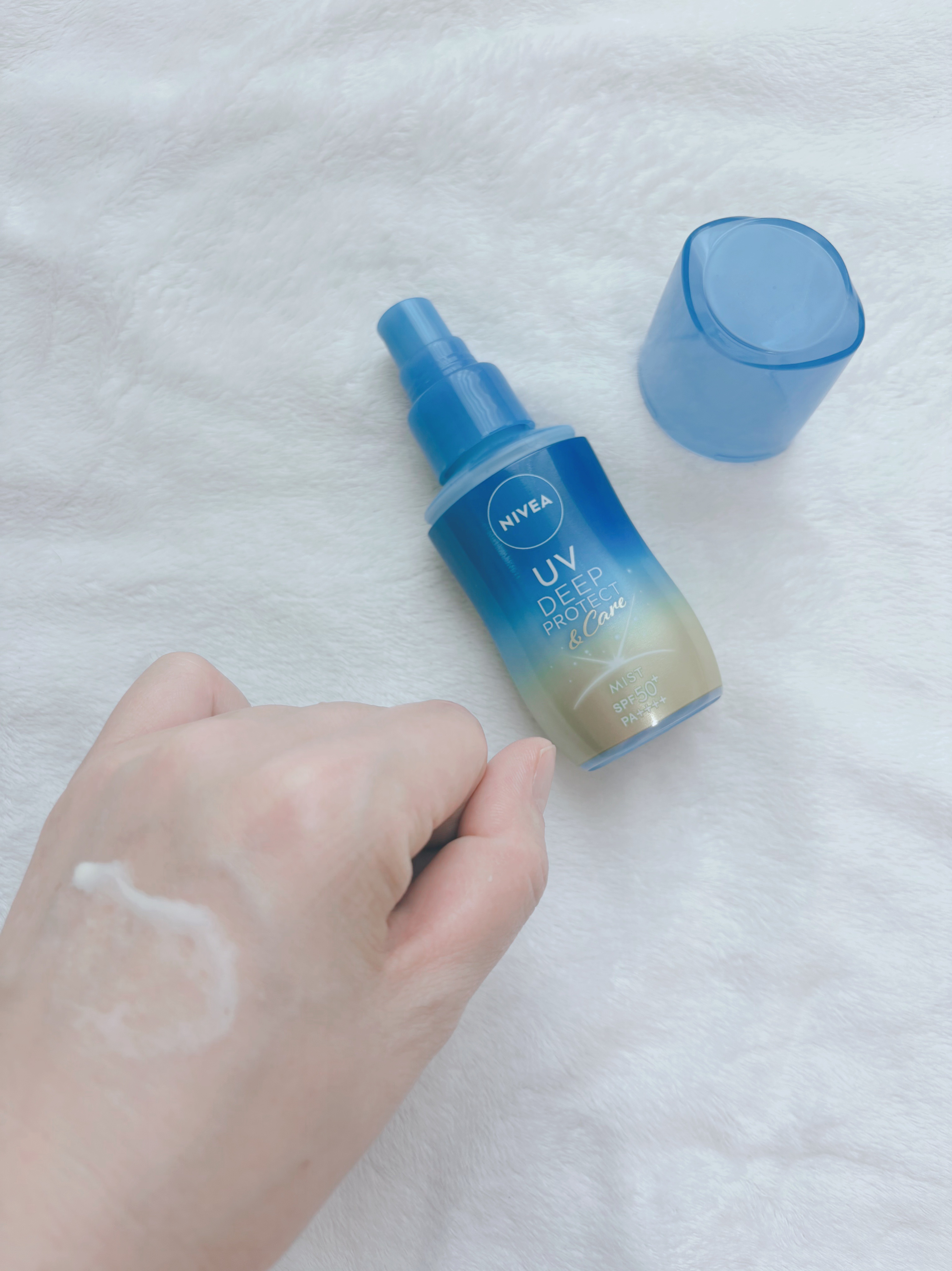 ニベアUV ディープ プロテクト＆ケア ジェル/ニベア/日焼け止めジェルを使ったクチコミ（3枚目）