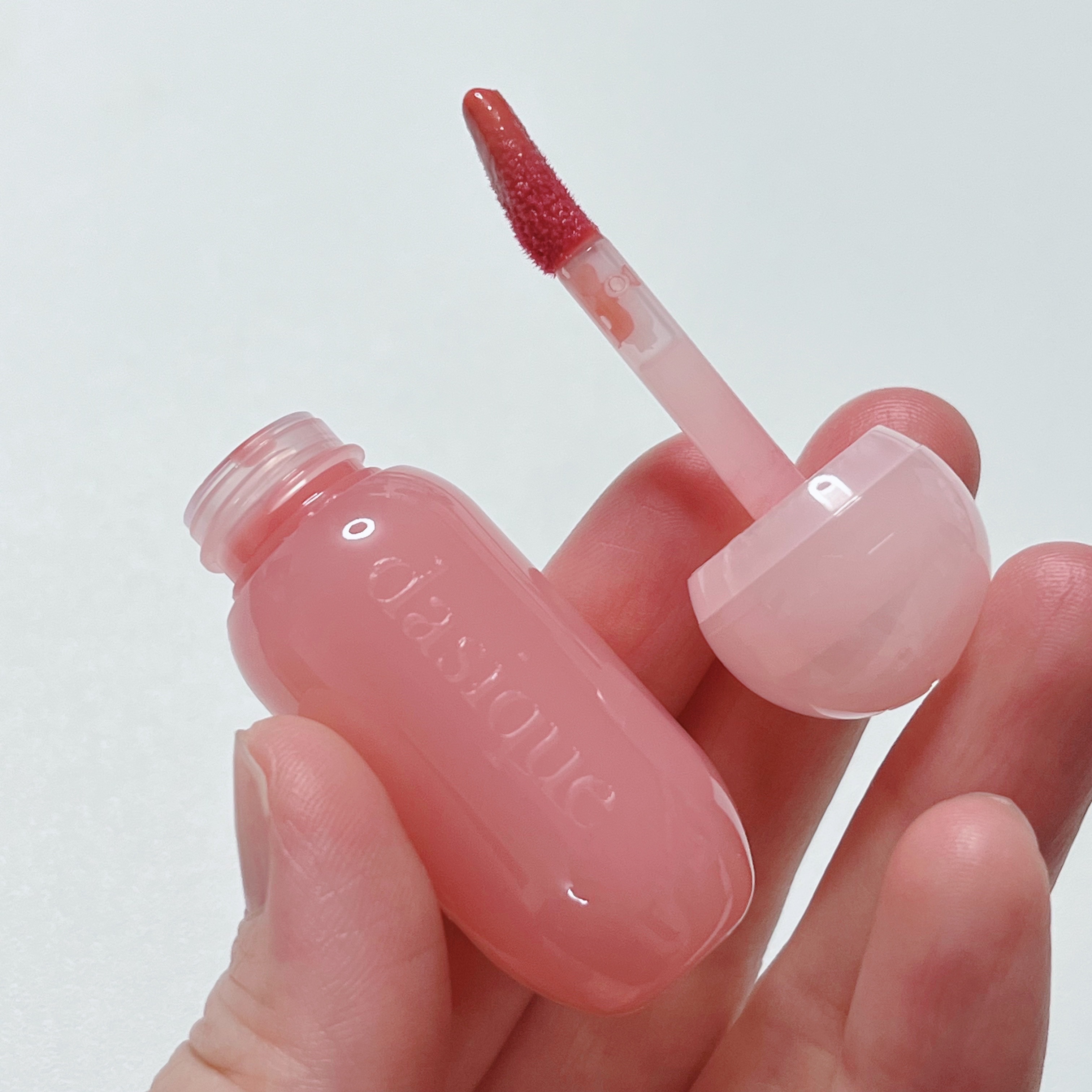 ジューシーデューイグロウティント/dasique/リップティントを使ったクチコミ（3枚目）