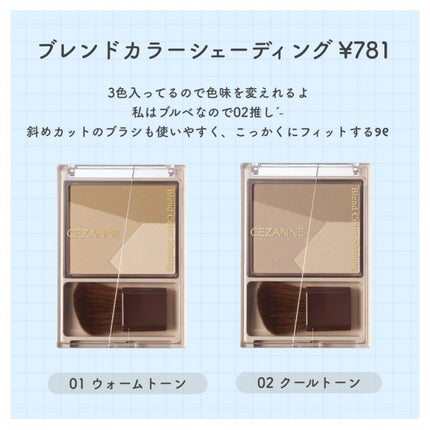トーンフィルターハイライト/CEZANNE/パウダーハイライトを使ったクチコミ(2枚目)