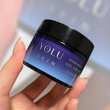 ヨル スキン オーバーナイトジェルクリーム クリア/YOLU/フェイスクリームを使ったクチコミ(1枚目)