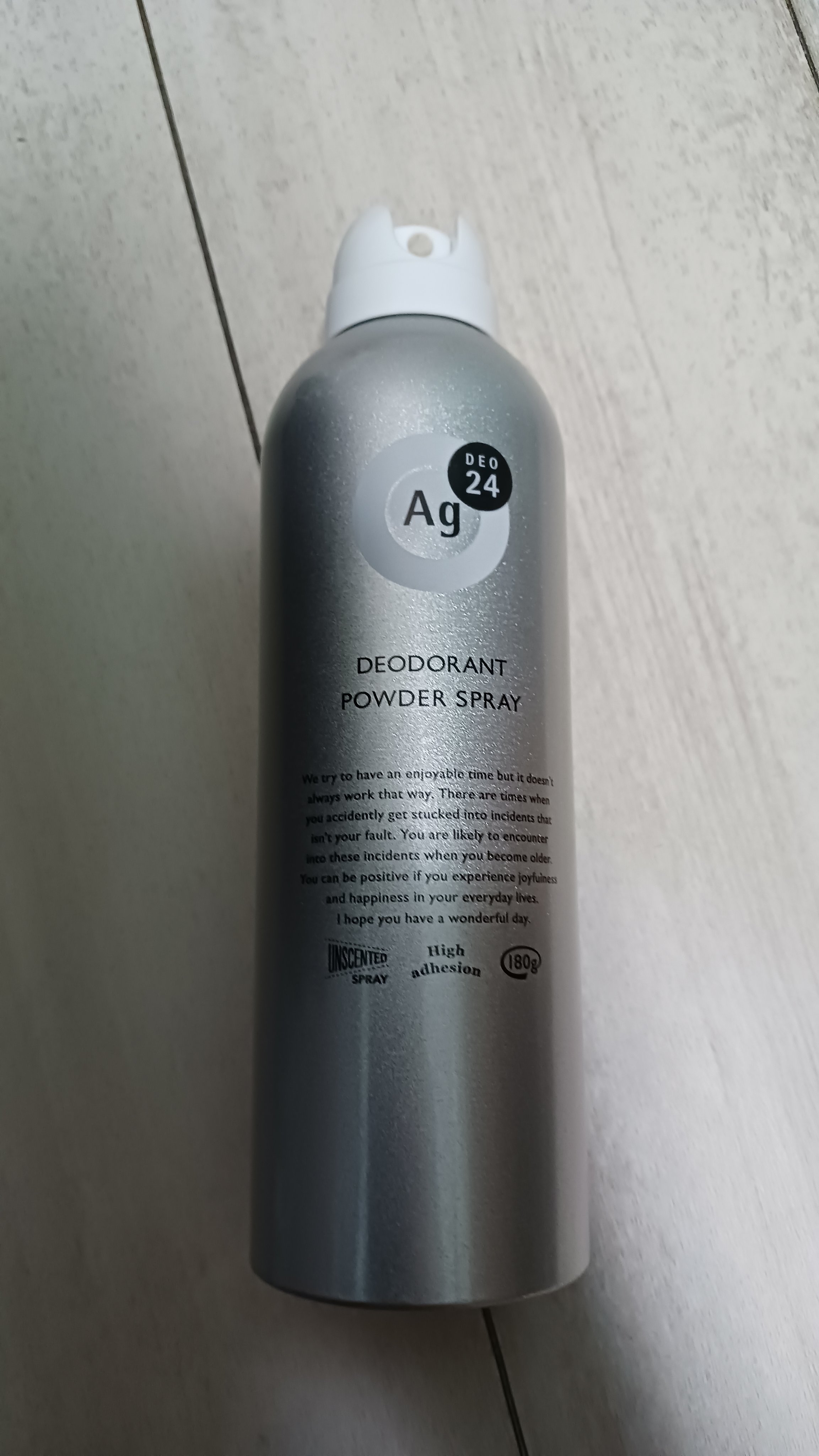 パウダースプレー （無香性）/エージーデオ24/デオドラント・制汗剤を使ったクチコミ（1枚目）