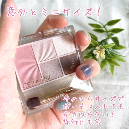 フェイスアイパレット/CEZANNE/アイシャドウを使ったクチコミ(3枚目)