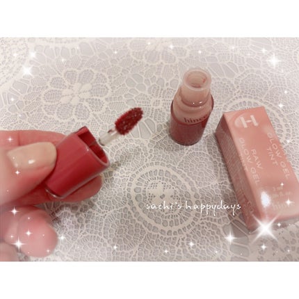 ロウグロウジェルティント/hince/リップティントを使ったクチコミ(2枚目)