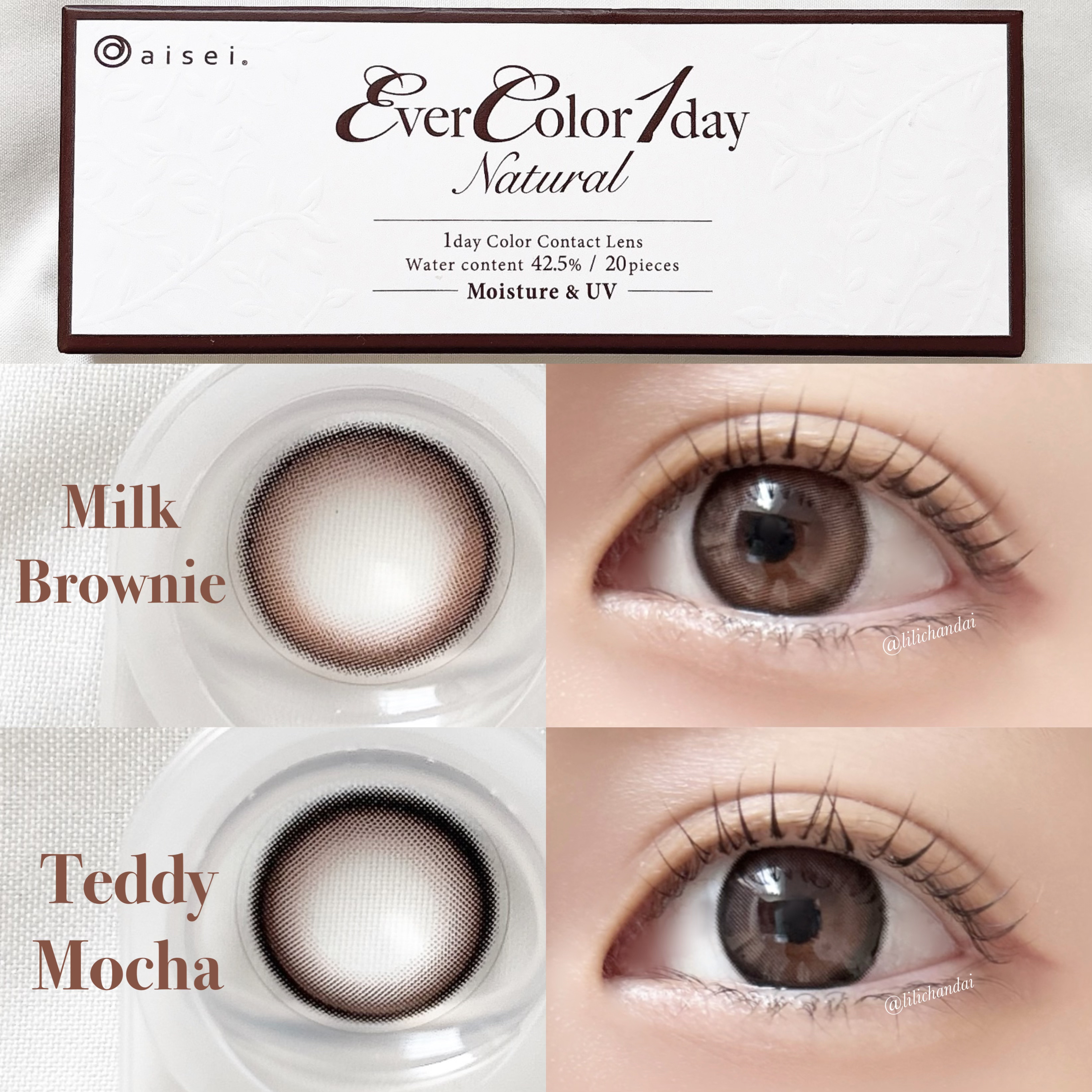 エバーカラーワンデー ナチュラル/エバーカラー/ワンデー（１DAY）カラコンを使ったクチコミ（3枚目）