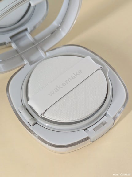 シームレスウェアクッション/wakemake/クッションファンデーションを使ったクチコミ(3枚目)