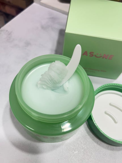 バンブークレンジングバーム/ASUNE /クレンジングバームを使ったクチコミ(2枚目)