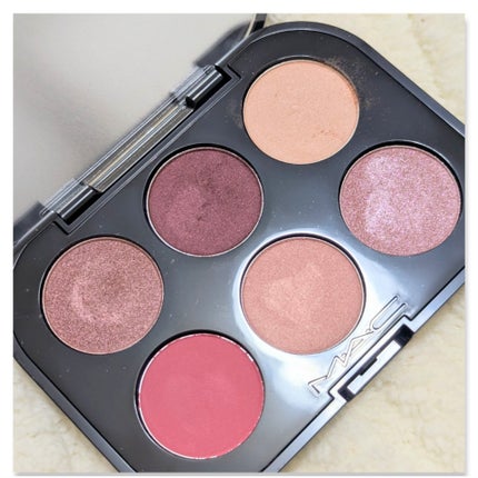 コネクト イン カラー アイシャドウ パレット × 6/M・A・C/アイシャドウパレットを使ったクチコミ(3枚目)