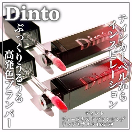 ディープキスド プランピング リップエナメル/Dinto/リップグロスを使ったクチコミ(1枚目)