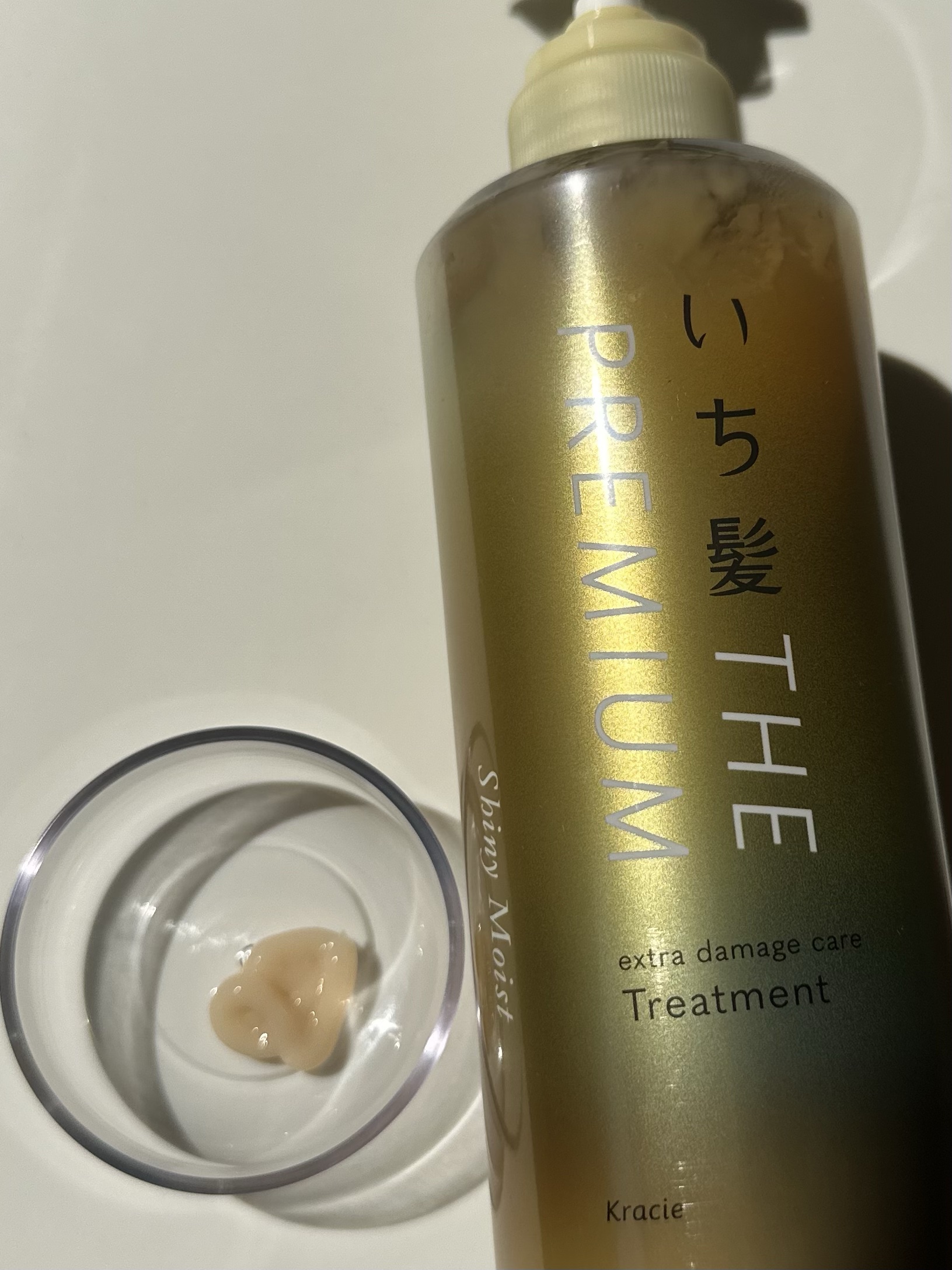 THE PREMIUM エクストラダメージケアシャンプー／トリートメント（シャイニーモイスト）/いち髪/市販シャンプーを使ったクチコミ（3枚目）