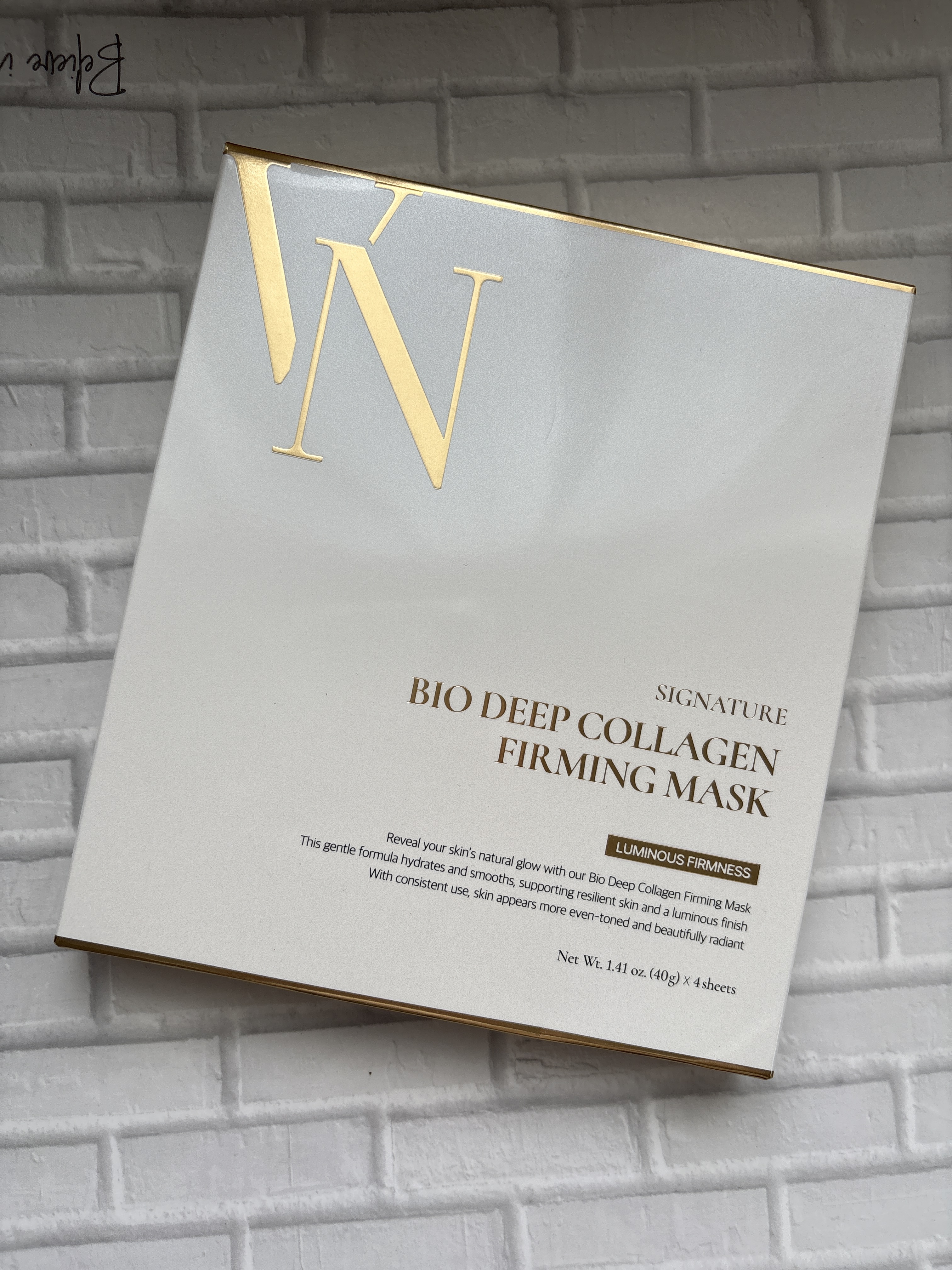 シグニチャーバイオディープコラーゲンファーミングマスク/VINNE /シートマスク・パックを使ったクチコミ（1枚目）