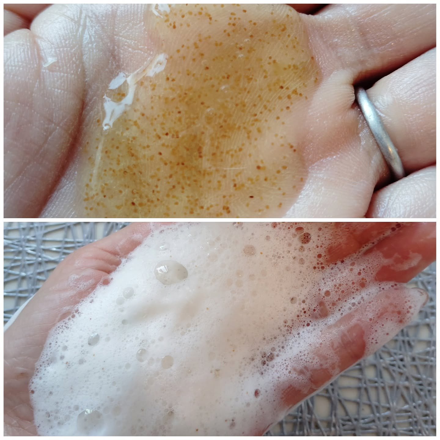  シカ リフレッシング ボディ スクラブ ウォッシュ/ミルクバオバブ/ボディスクラブを使ったクチコミ（3枚目）