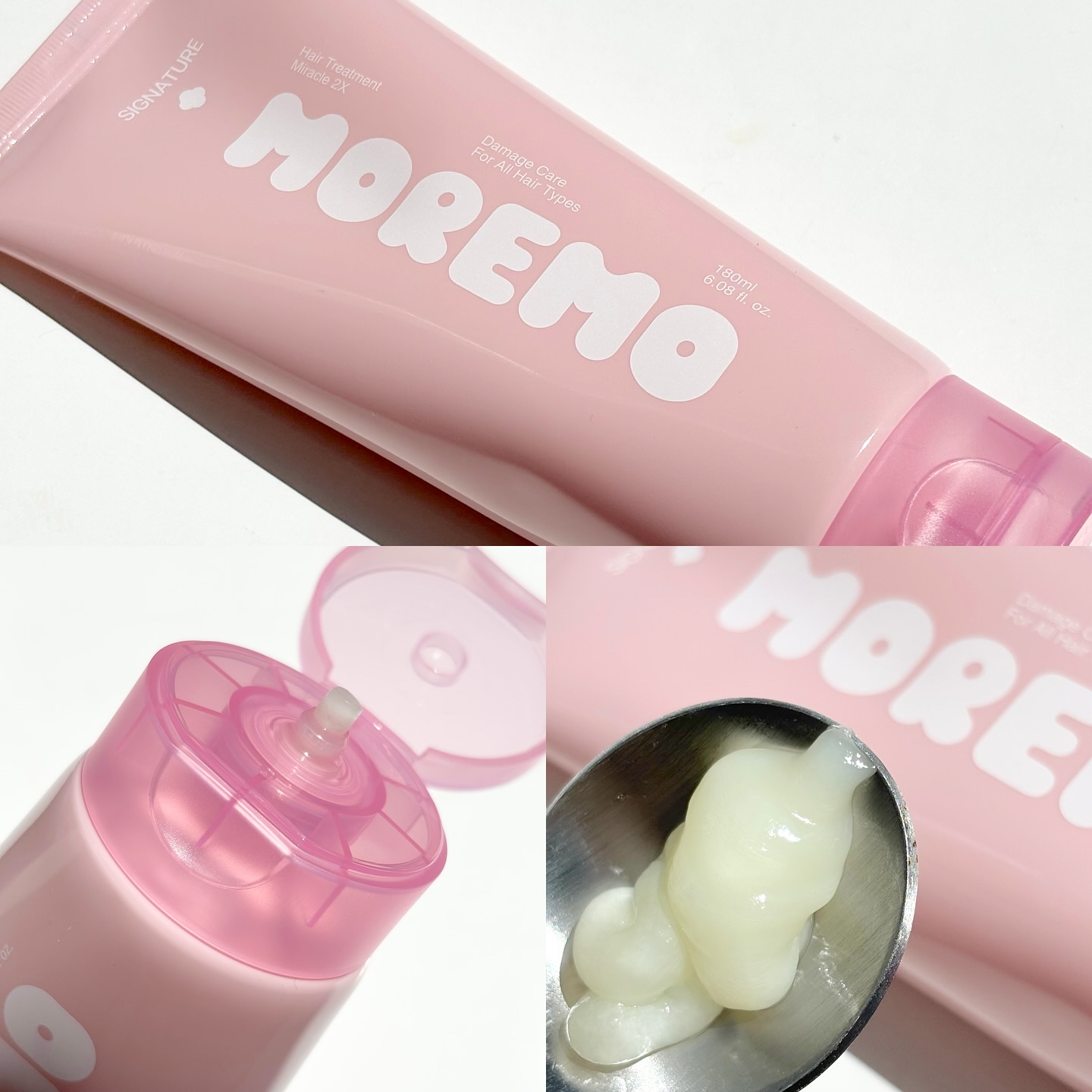 ウォータートリートメントミラクル10/moremo/洗い流すヘアトリートメントを使ったクチコミ（2枚目）