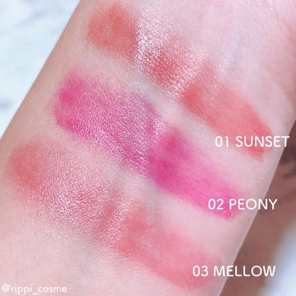 Arti Spread Color Balm/SON&PARK/リップグロスを使ったクチコミ(3枚目)