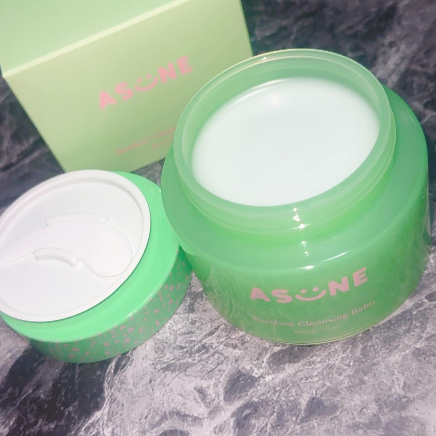 バンブークレンジングバーム/ASUNE /クレンジングバームを使ったクチコミ（1枚目）