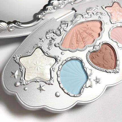 シェルズジュエルコレクション 6色アイシャドウパレット/FlowerKnows/アイシャドウパレットを使ったクチコミ(4枚目)