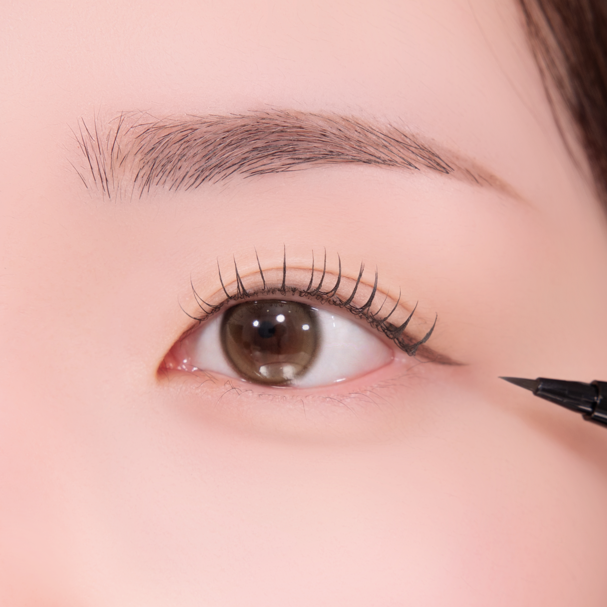 ウォンジョンヨ ドローイングライナー ショート 102 シアーグレー