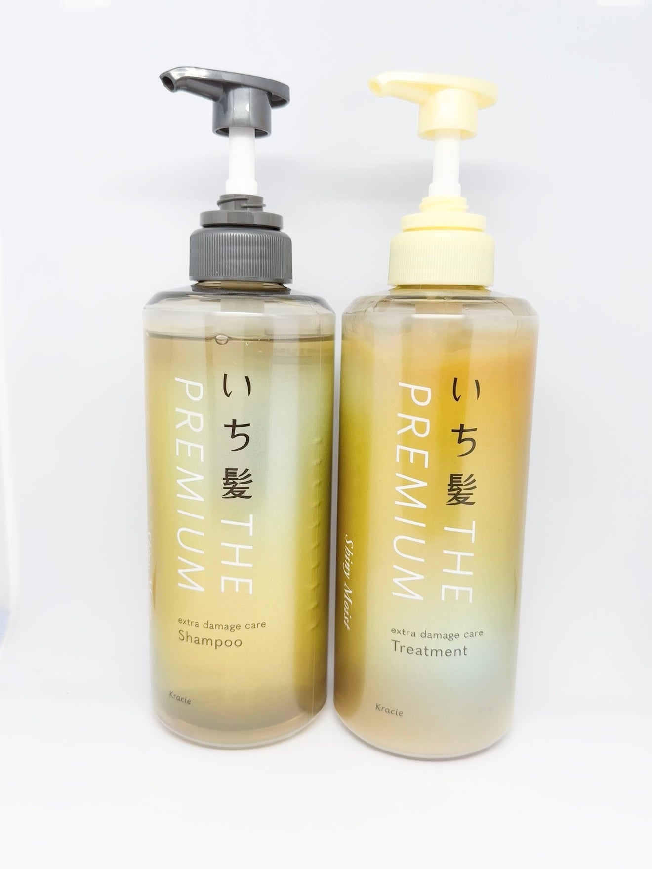 THE PREMIUM エクストラダメージケアシャンプー/トリートメント(シャイニーモイスト)/いち髪/市販シャンプーを使ったクチコミ(1枚目)