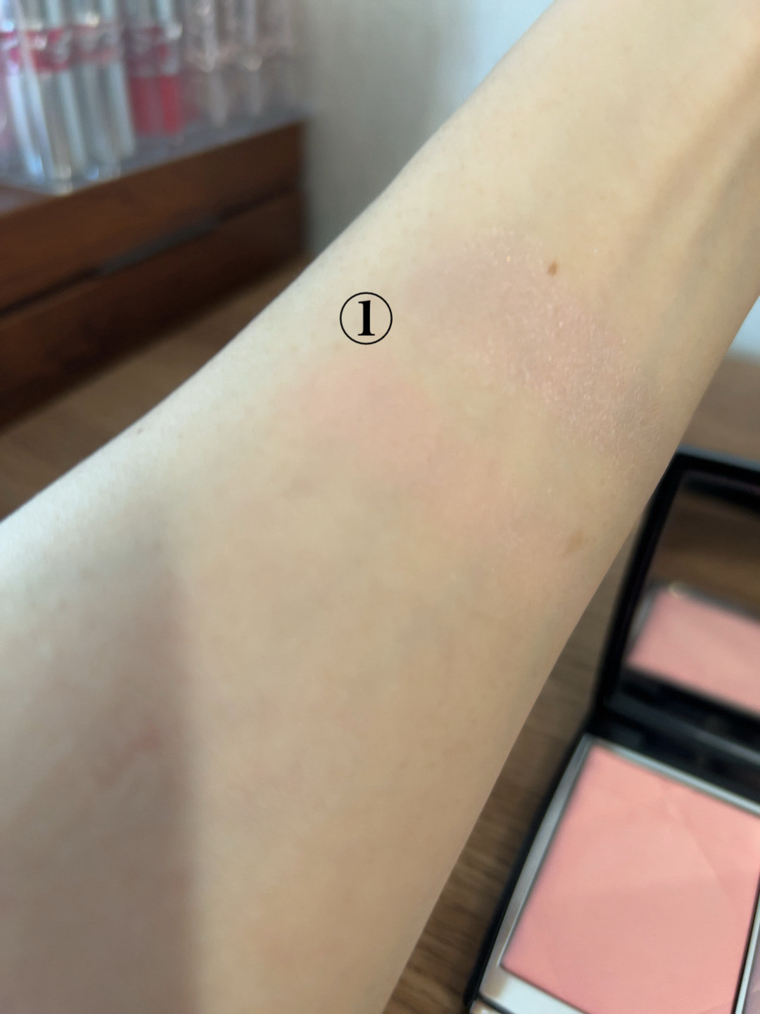 ディオールスキン フォーエヴァー ヌード ブロンズ グロウ（サマー コレクション 2025 オンライン限定品）  032 ピンク ブロンズ/Dior/メイクアップを使ったクチコミ（3枚目）