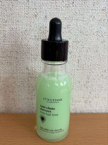 薬用 メディカル アンチヘアロスセラム/L'OCCITANE/頭皮ローションを使ったクチコミ(2枚目)