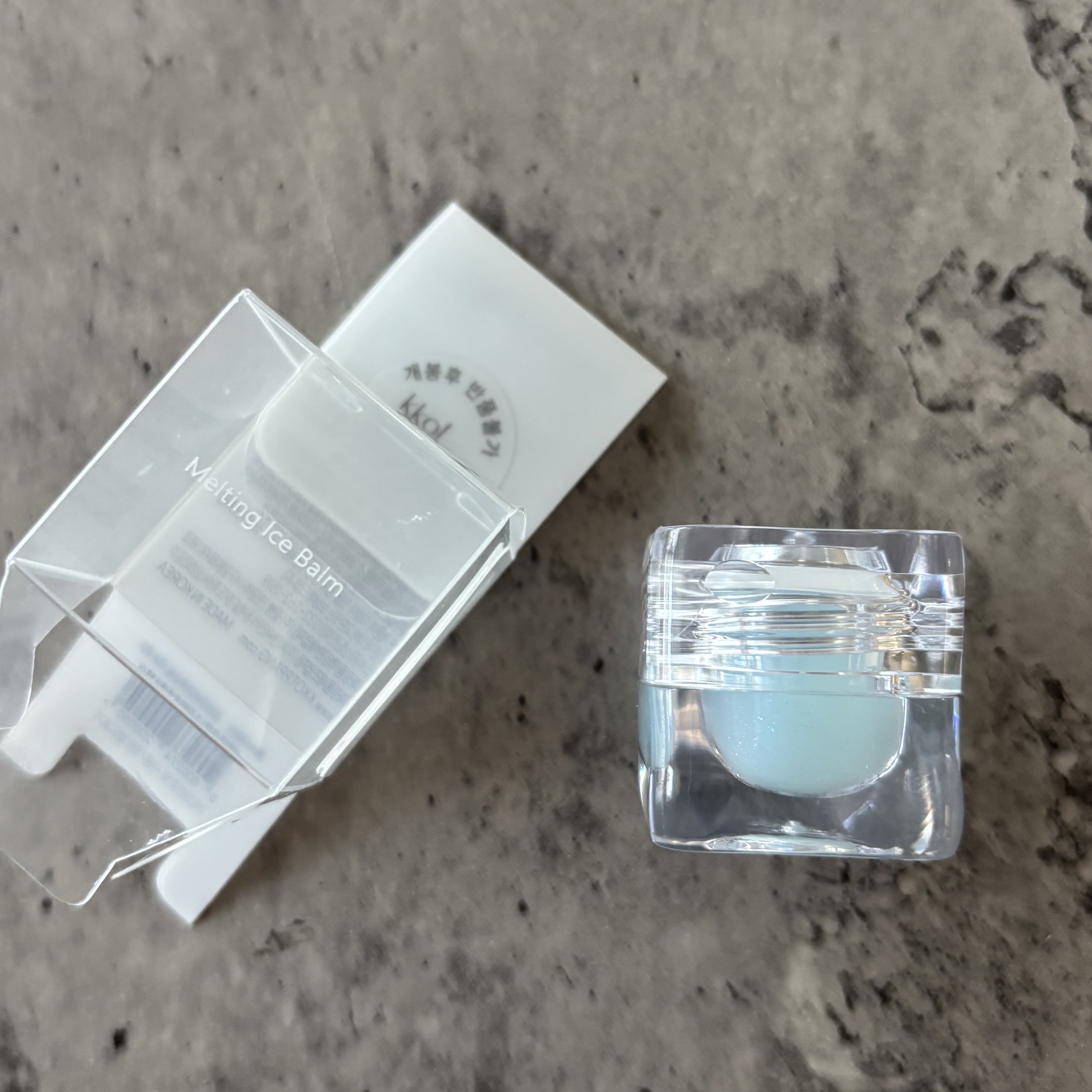 コッパン メルティングアイスバーム/kkotppang/リップグロスを使ったクチコミ（1枚目）