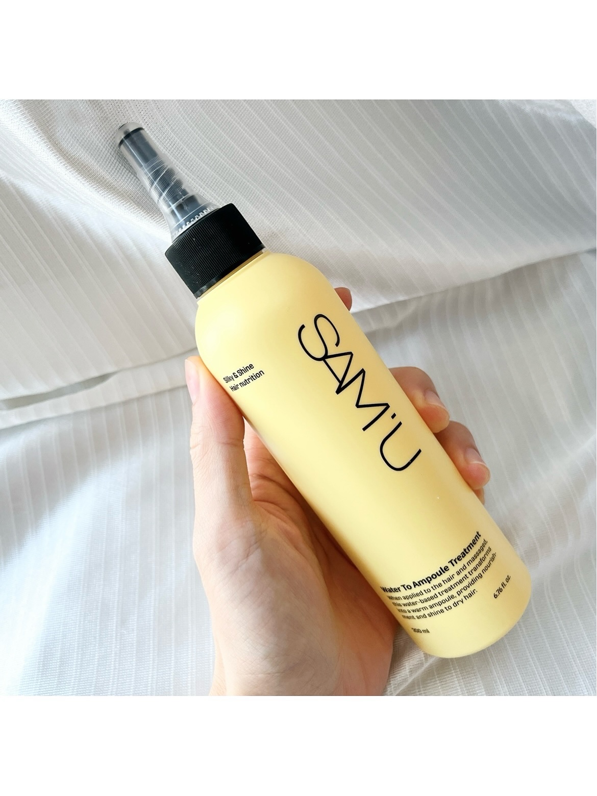 ウォータートゥーアンプルトリートメント/SAM'U/アウトバストリートメントを使ったクチコミ（2枚目）