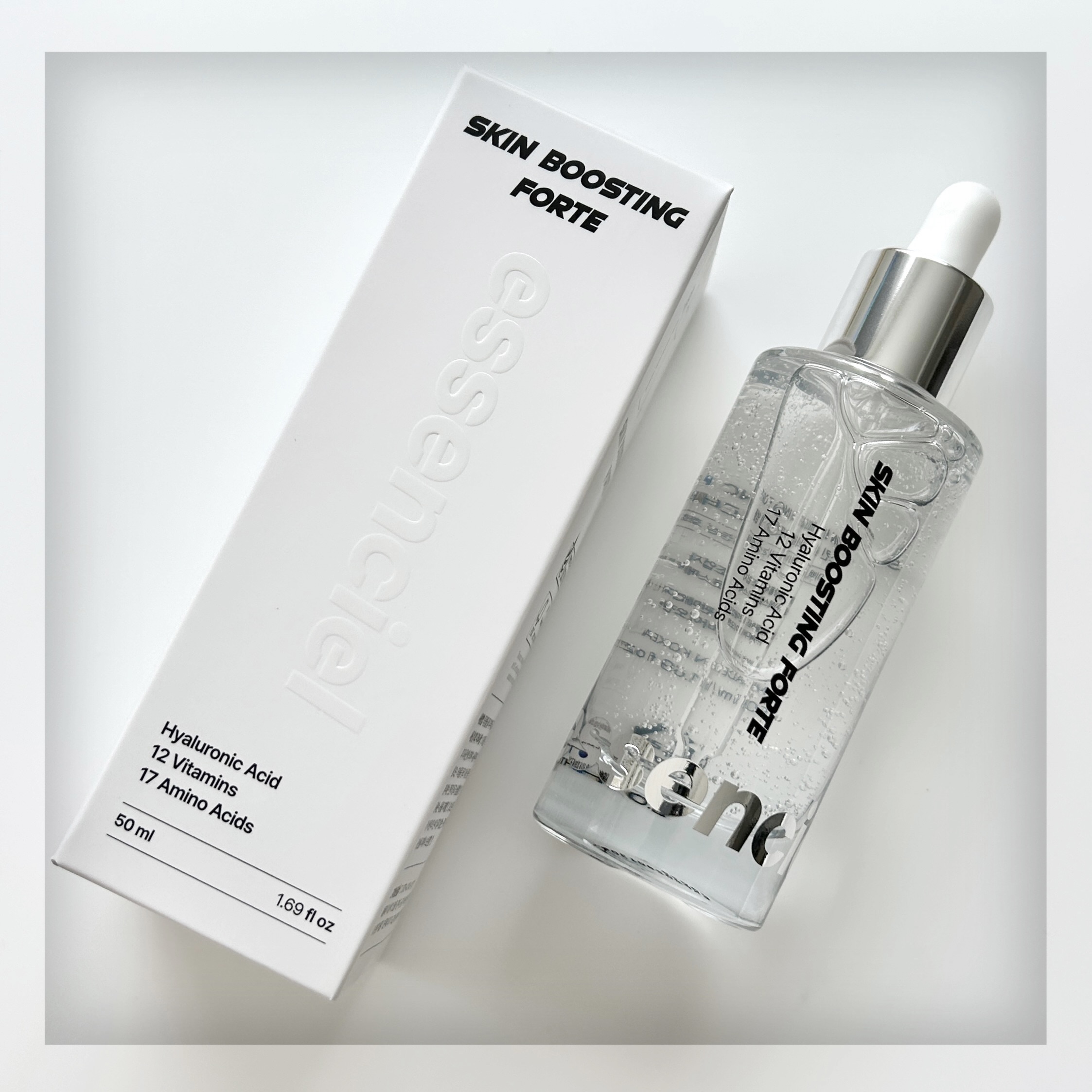 スキンブースティングフォルテセラム/essenciel/美容液を使ったクチコミ（1枚目）