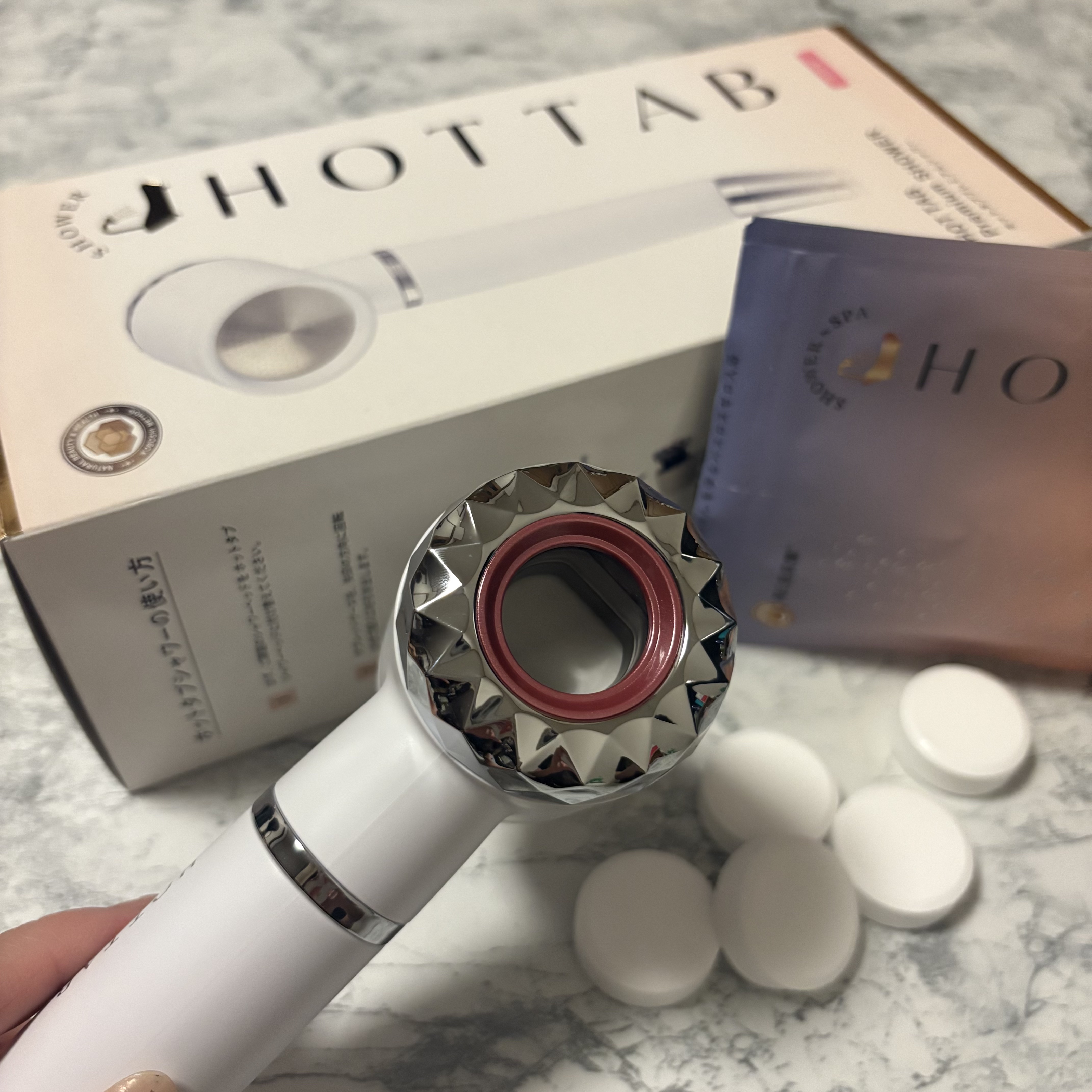 HOT TAB NATURAL ZEN SHOWER/HOT TAB/炭酸系入浴剤を使ったクチコミ（1枚目）