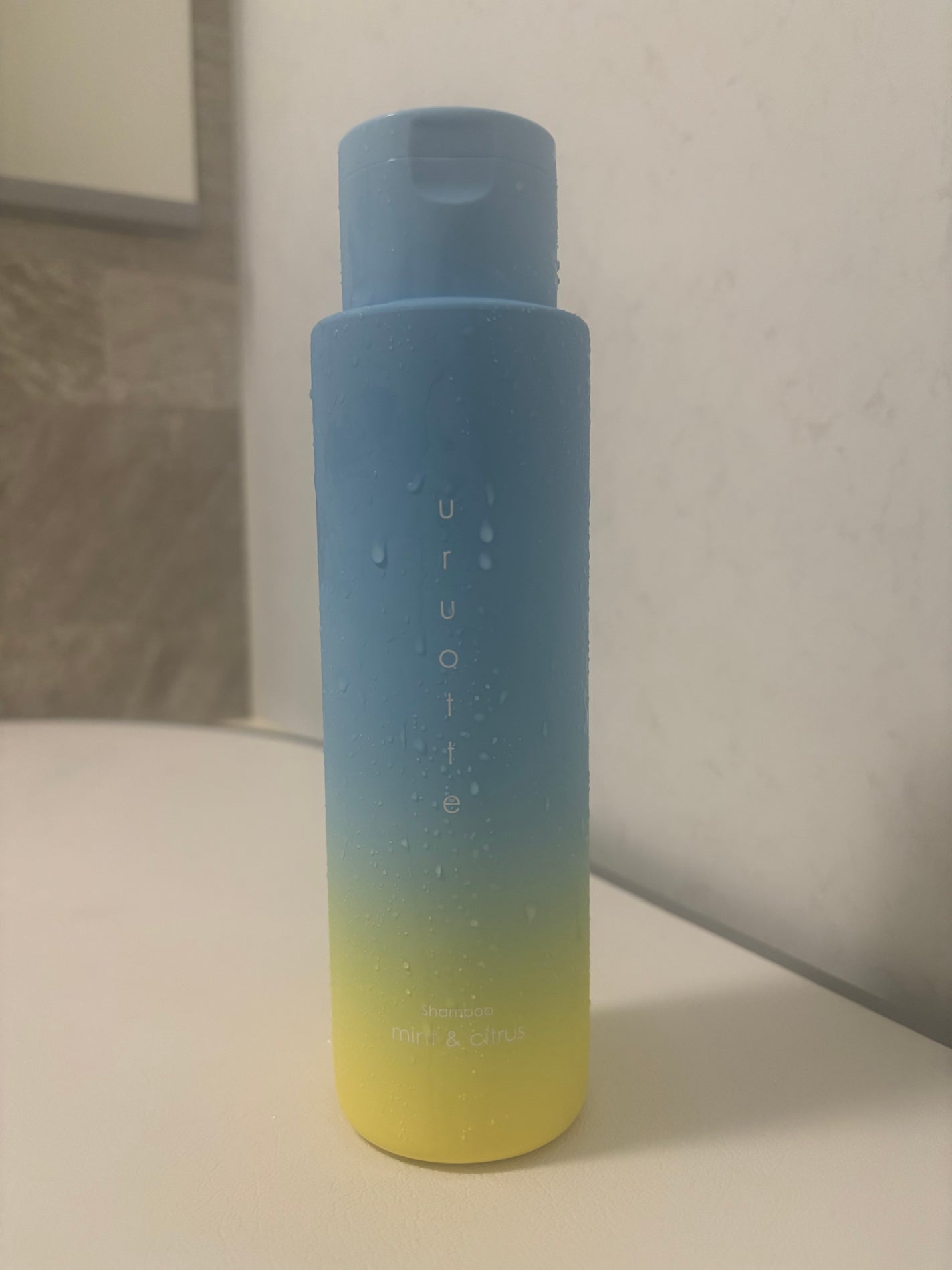 uruotte ナチュラルシャンプー ミント&シトラス/uruotte(うるおって)/シャンプー・コンディショナーを使ったクチコミ(1枚目)