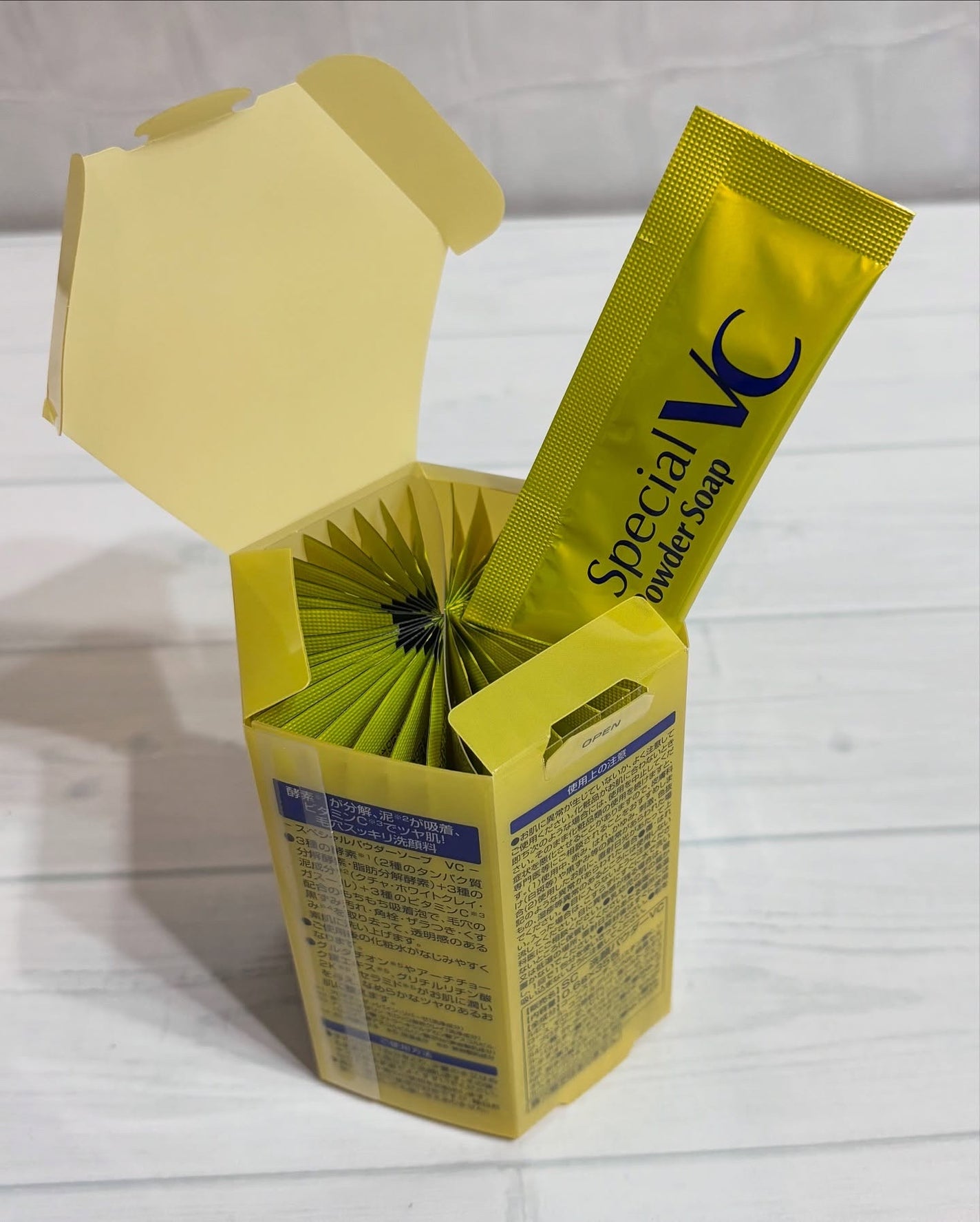 スペシャルパウダーソープVC/Cure/洗顔パウダーを使ったクチコミ(3枚目)