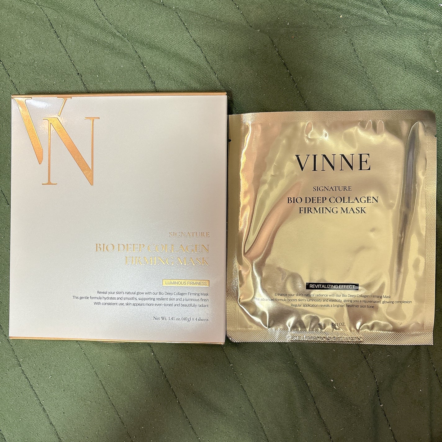 シグニチャーバイオディープコラーゲンファーミングマスク/VINNE /シートマスク・パックを使ったクチコミ(1枚目)