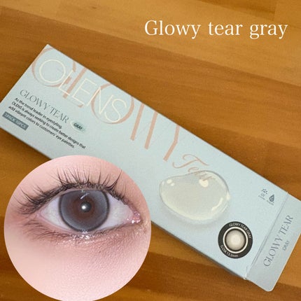 Glowy Tear 1day/OLENS/ワンデー(1DAY)カラコンを使ったクチコミ(2枚目)