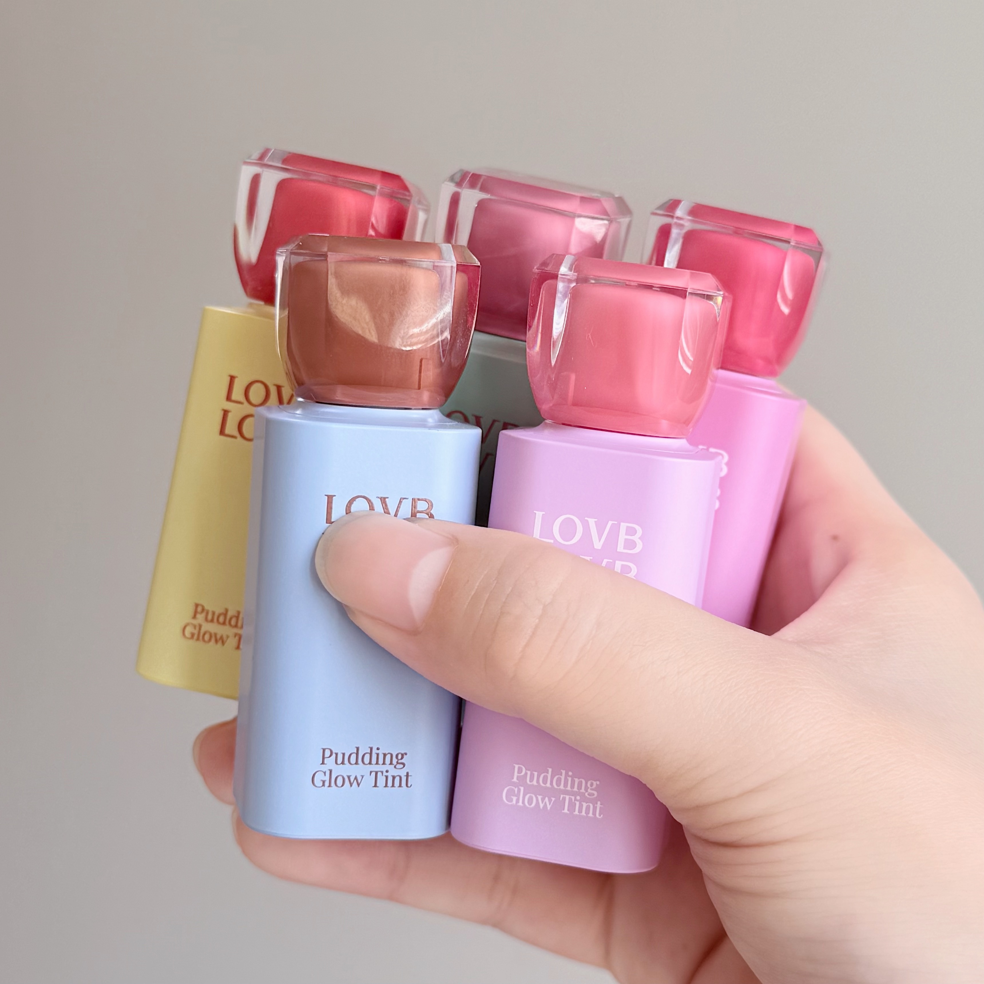 Pudding Glow Tint/LOVBLOVB/口紅を使ったクチコミ（2枚目）