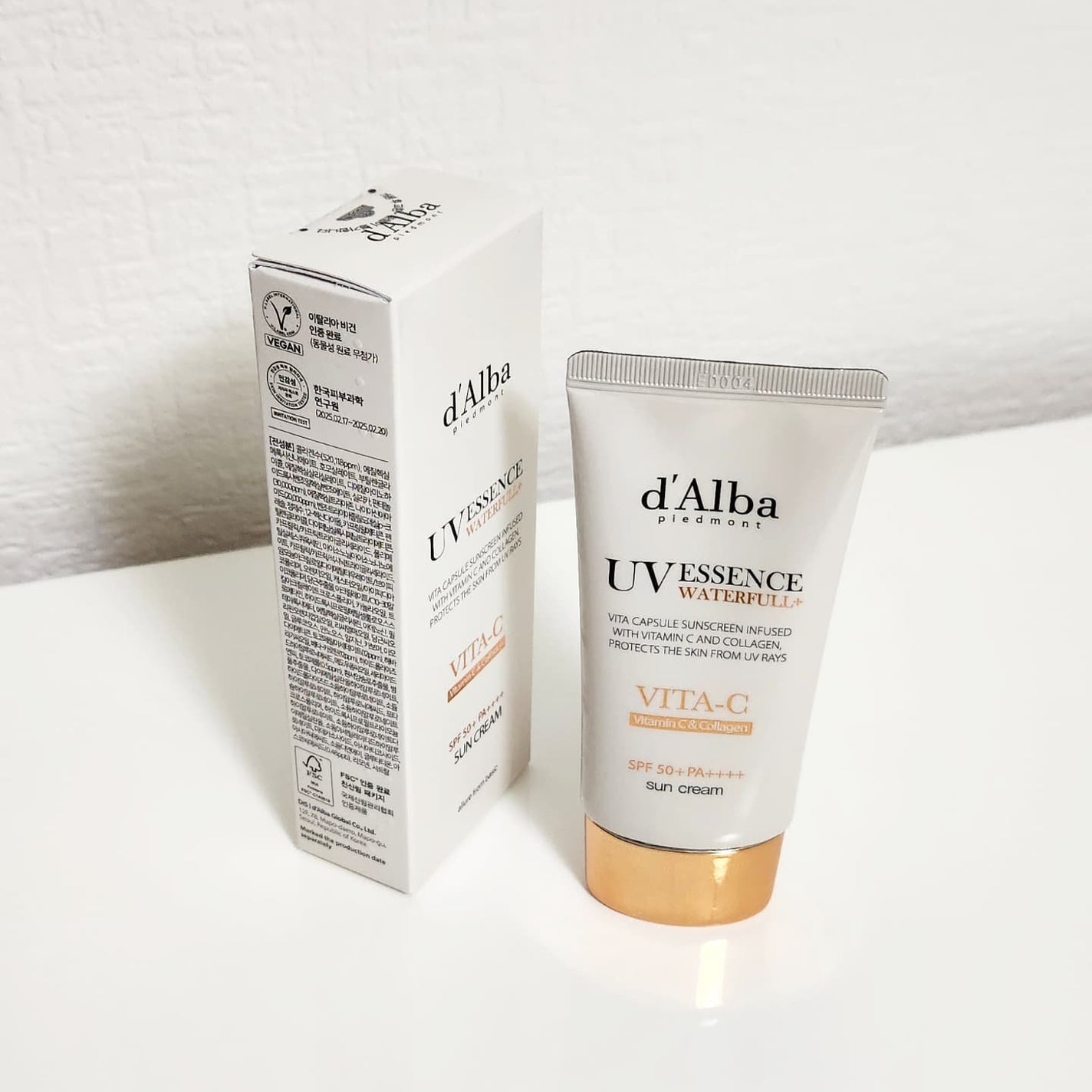 ビタカプセルエイジングケアサンクリーム/ダルバ/日焼け止め・UVケアを使ったクチコミ(2枚目)