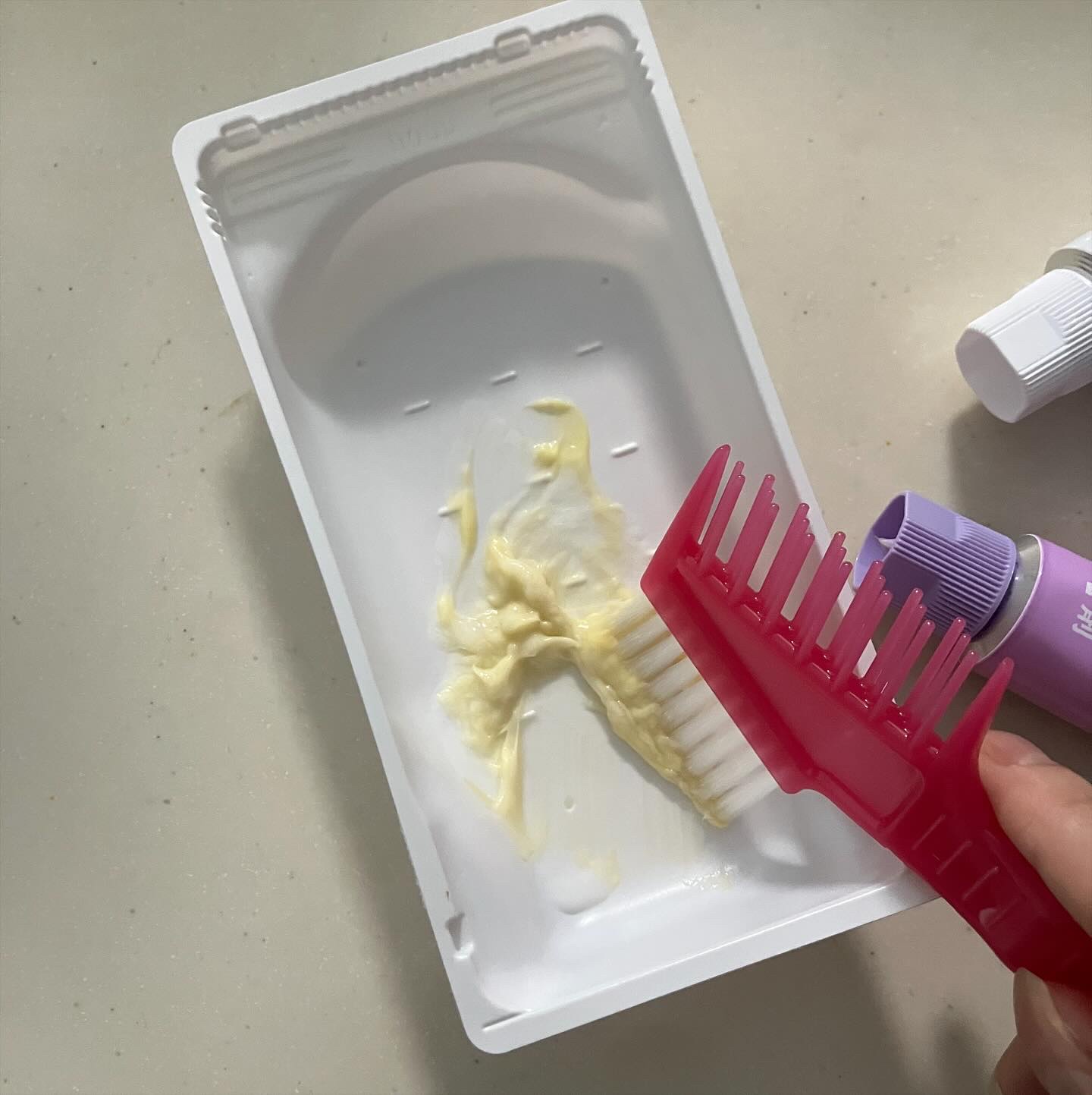 香りのヘアカラー クリーム/ビゲン/ヘアカラーを使ったクチコミ（3枚目）