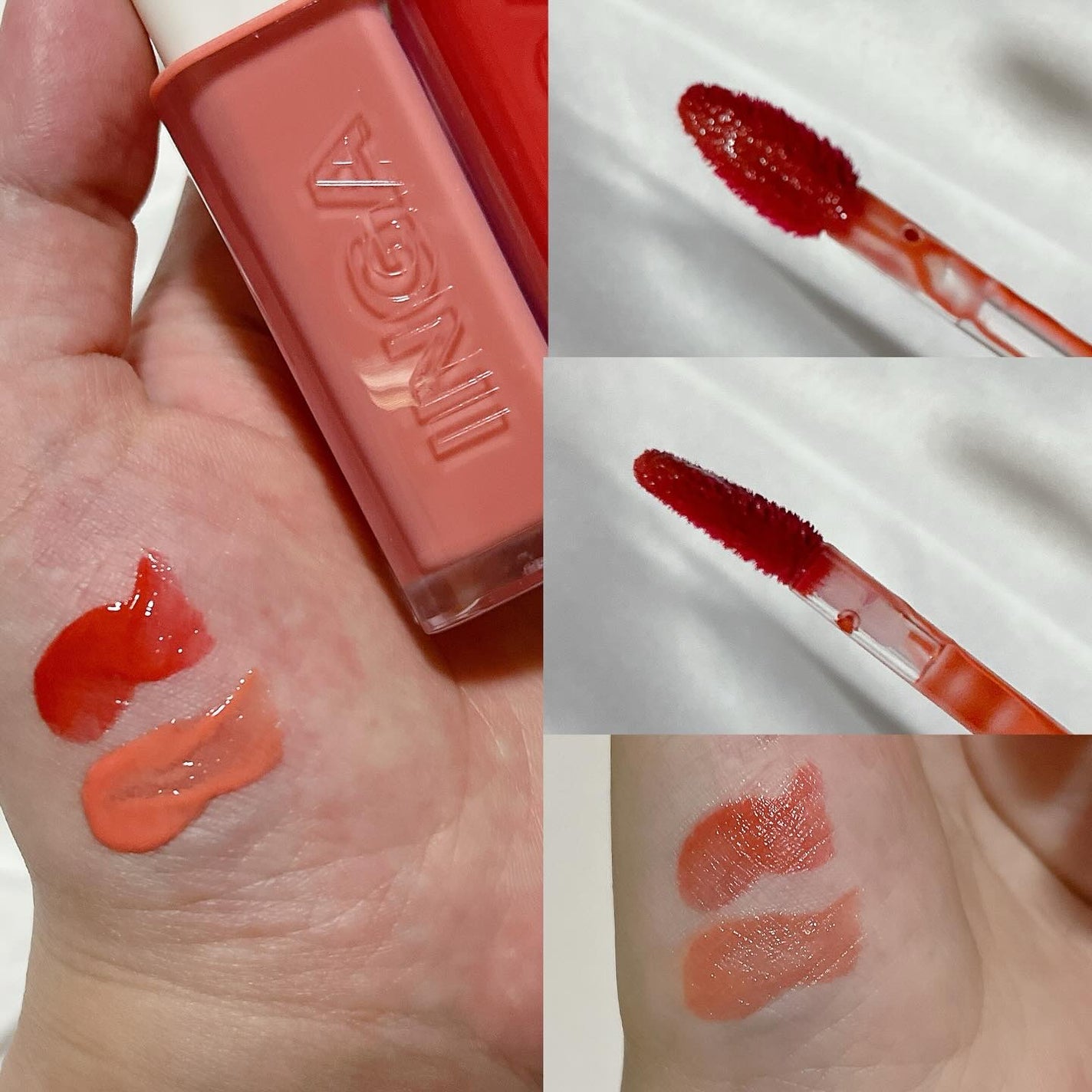 ウォーターグローリップティント/INGA/リップティントを使ったクチコミ(2枚目)