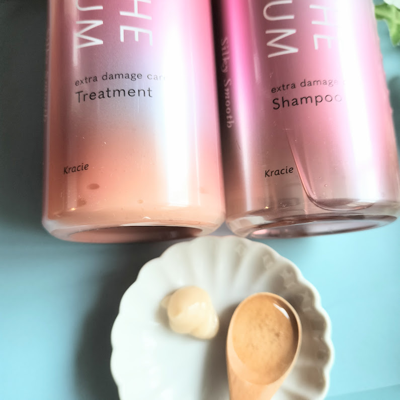 THE PREMIUM エクストラダメージケアシャンプー／トリートメント（シルキースムース）/いち髪/市販シャンプーを使ったクチコミ（2枚目）