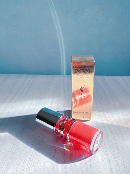 YSL ラブシャイン グロスプランパー #9 チェリー フラッシュ/YVES SAINT LAURENT BEAUTE/リップグロスの画像