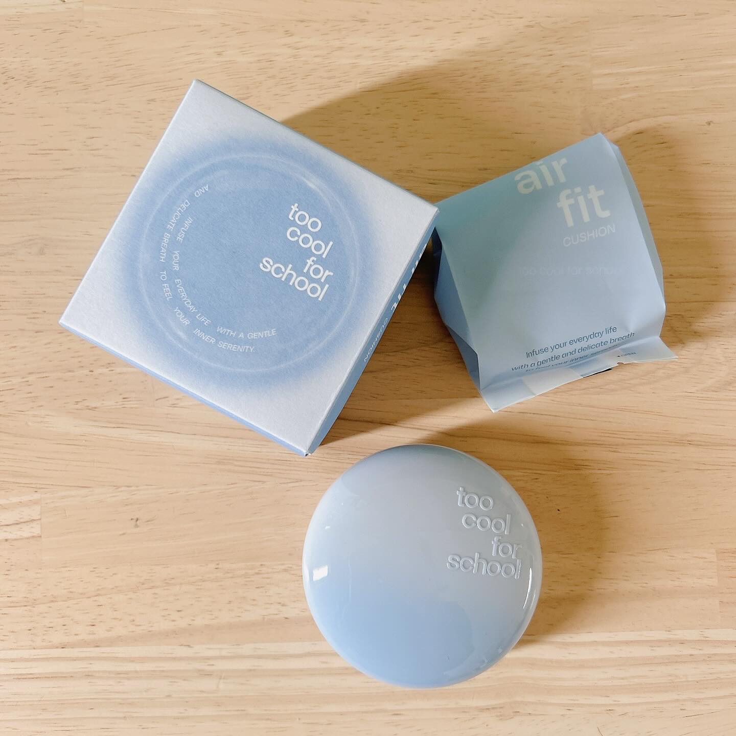 エアーフィットクッション/too cool for school/クッションファンデーションを使ったクチコミ（1枚目）