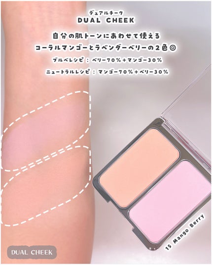 デュアルチーク/2aN/パウダーチークを使ったクチコミ(4枚目)