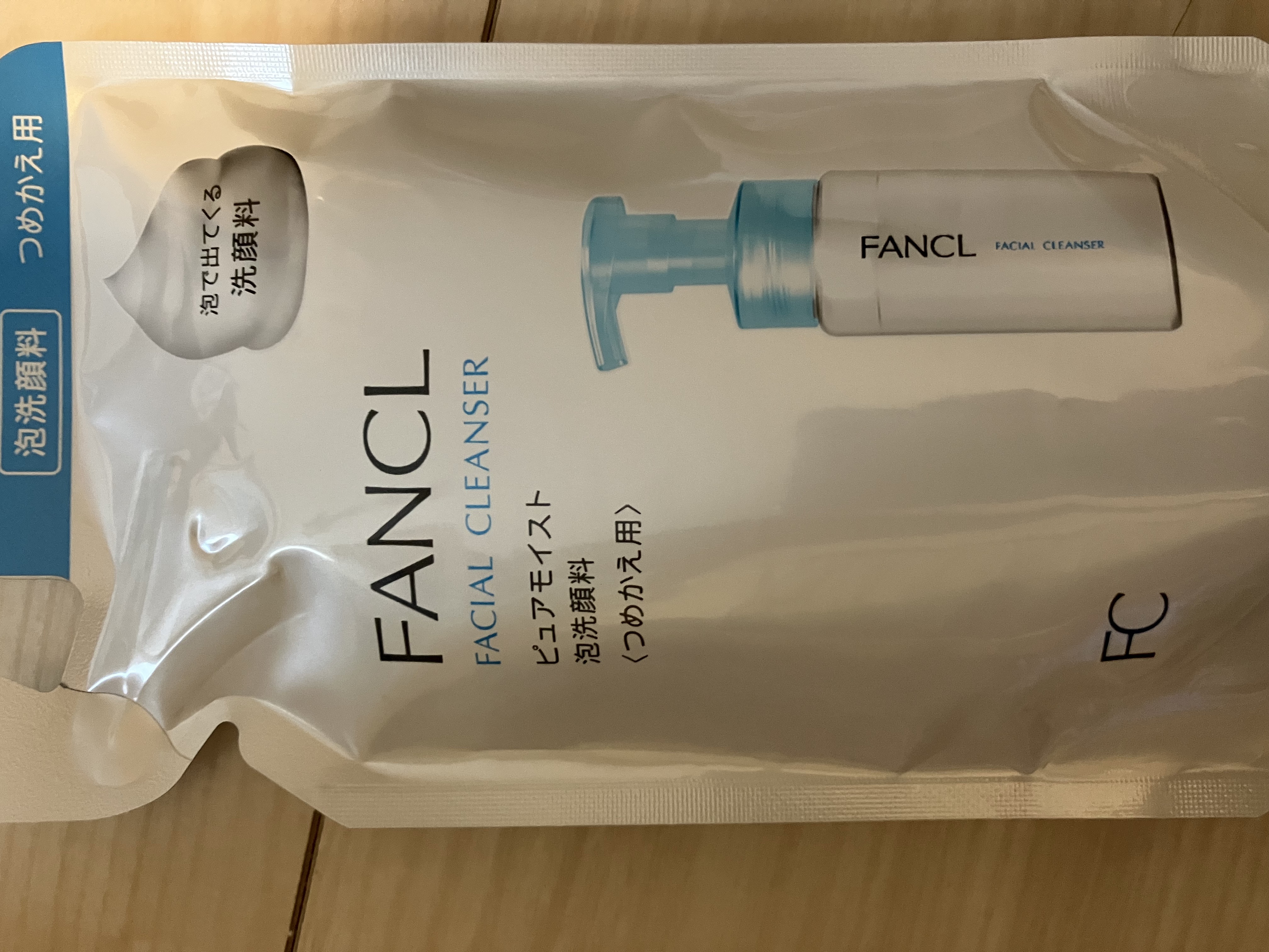 ピュアモイスト 泡洗顔料 つめかえ用(パウチ) 130ml/ファンケル/泡洗顔を使ったクチコミ（1枚目）