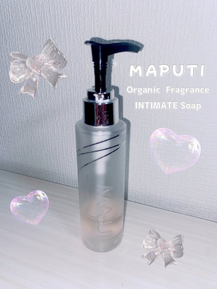 オーガニックフレグランスインティメイトソープ MAPUTI/MAPUTI/デリケートゾーンケアを使ったクチコミ(1枚目)